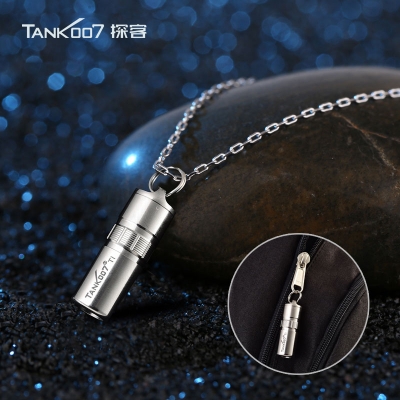 Tank007探客廠家直銷(xiāo)純鈦E15超亮led迷你小手電筒 超便攜小手電可定制批發(fā)